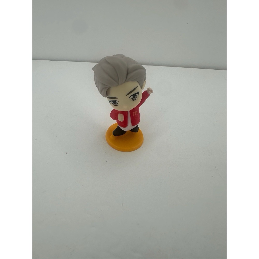 McDonald's BTS Figurine Fast Food Premium Toy‎ 2022 Red Jacket